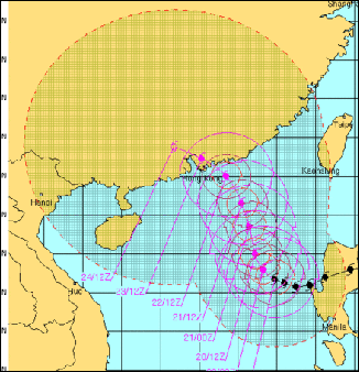 20111106-wiki C typhoon Megi_2010_JTWC_forecast_Oct_19.gif